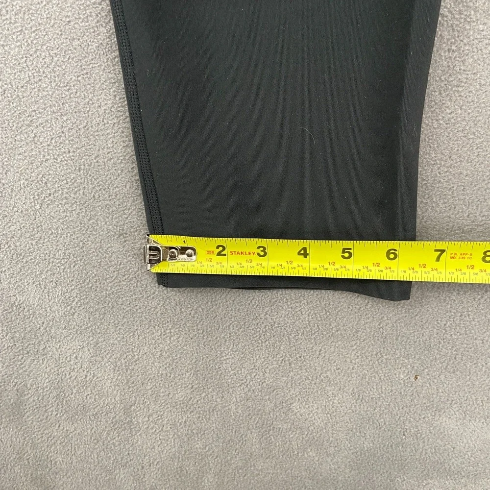 Nike Dri‎ Fit Crop Leggings Womens 2XL Black Stretch Moisture Wicking Tight Fit